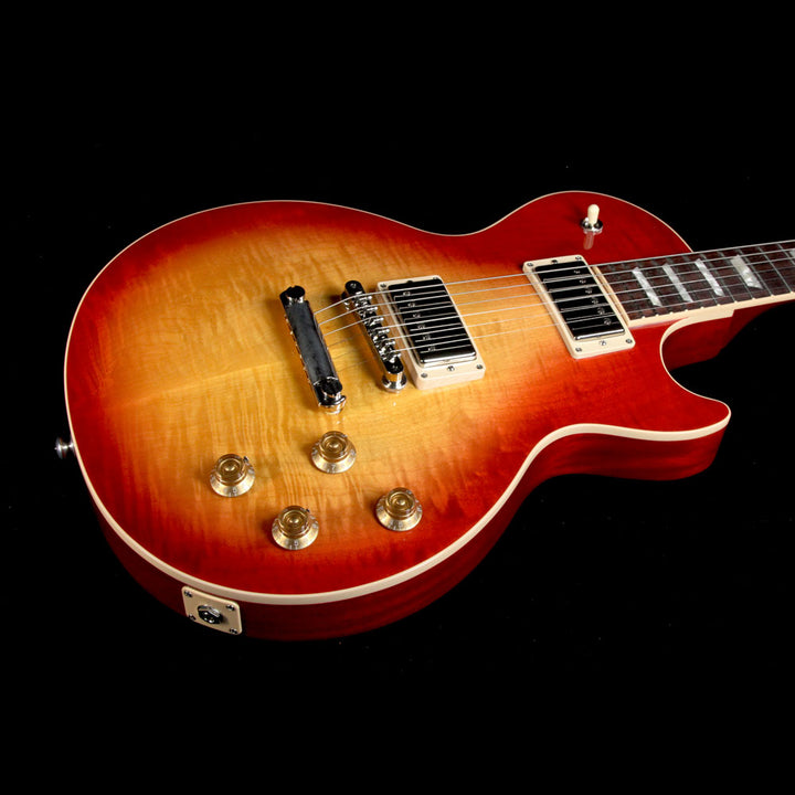 Used 2017 Gibson Les Paul Traditional T Electric Guitar Heritage Cherry Sunburst