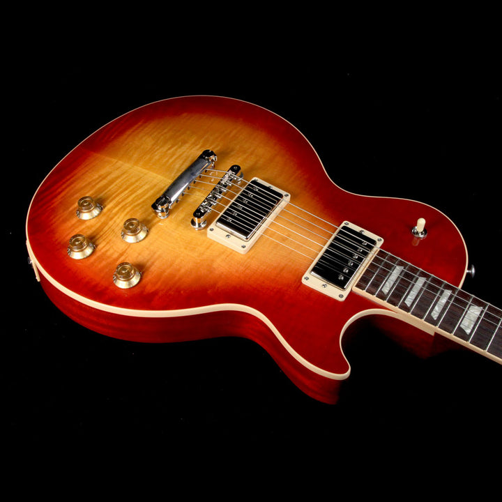 Used 2017 Gibson Les Paul Traditional T Electric Guitar Heritage Cherry Sunburst