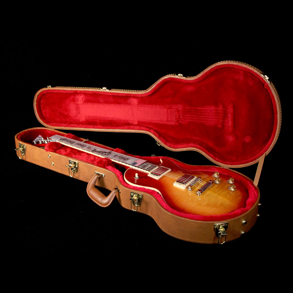 Used 2017 Gibson Les Paul Traditional T Electric Guitar Heritage Cherry Sunburst — 8