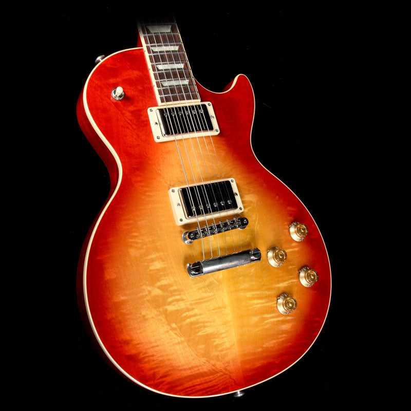 Used 2017 Gibson Les Paul Traditional T Electric Guitar Heritage Cherry Sunburst — 1