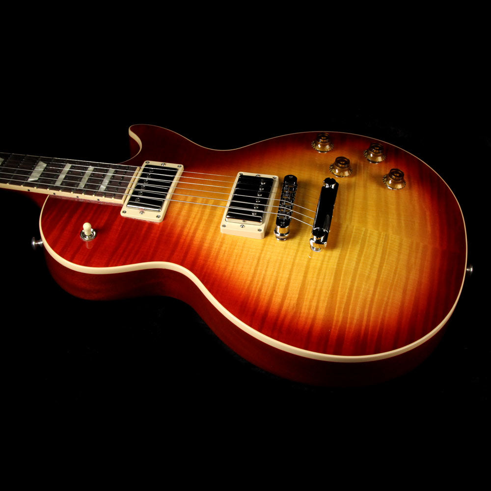 Used 2017 Gibson Les Paul Standard T Electric Guitar Heritage Cherry Sunburst — 5