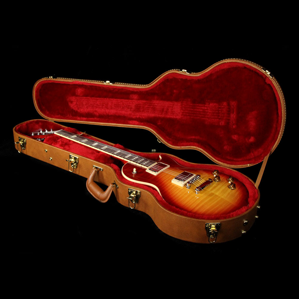 Used 2017 Gibson Les Paul Standard T Electric Guitar Heritage Cherry Sunburst — 8