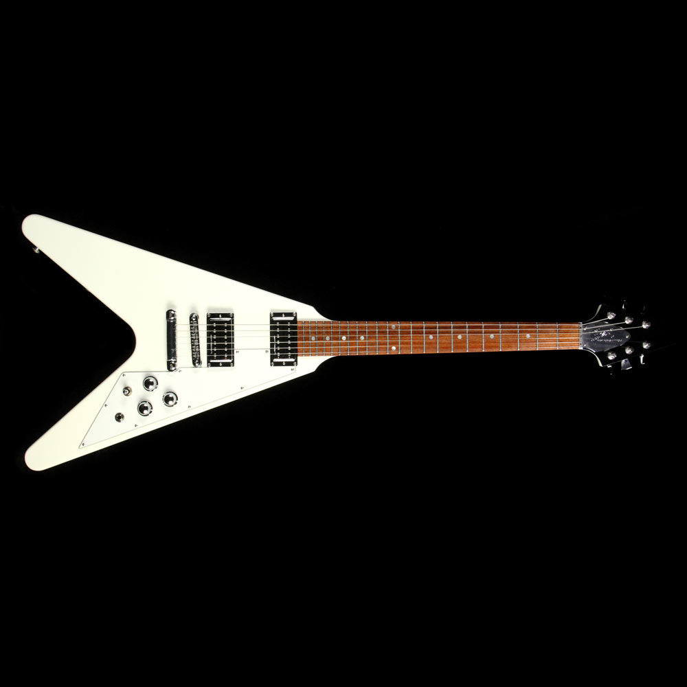 Used 2017 Gibson Flying V HP Electric Guitar Alpine White | The