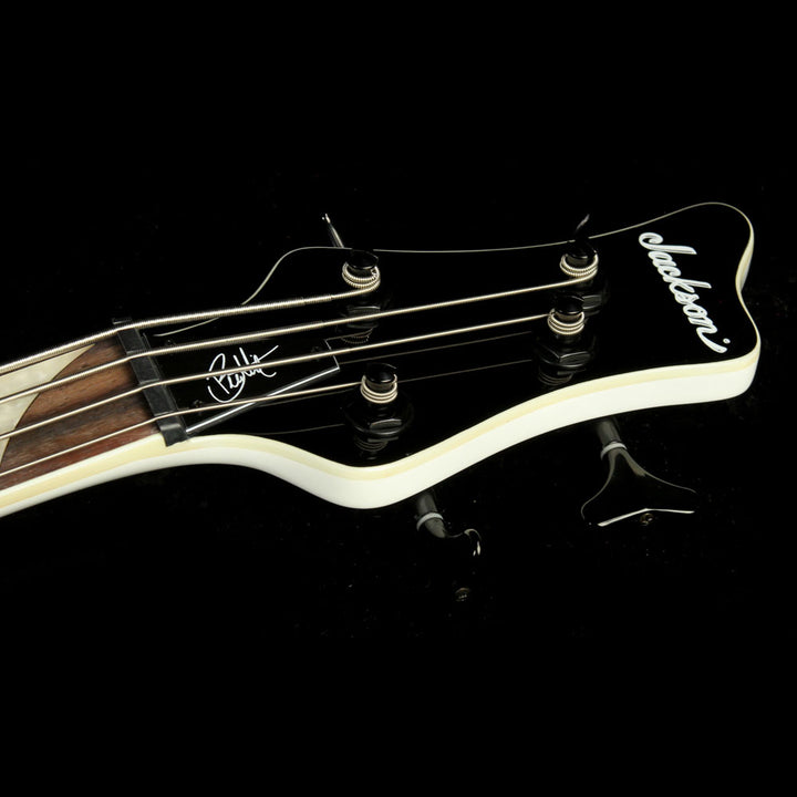 Used Jackson Pro Series Chris Beattie Signature Concert Electric Bass White