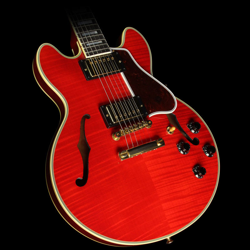 Used 2008 Gibson Custom Shop CS-356 Electric Guitar Faded Cherry — 1