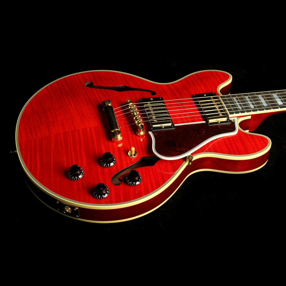 Used 2008 Gibson Custom Shop CS-356 Electric Guitar Faded Cherry — 5
