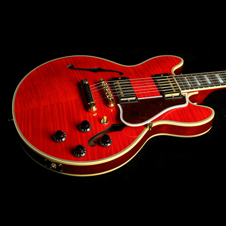 Used 2008 Gibson Custom Shop CS-356 Electric Guitar Faded Cherry