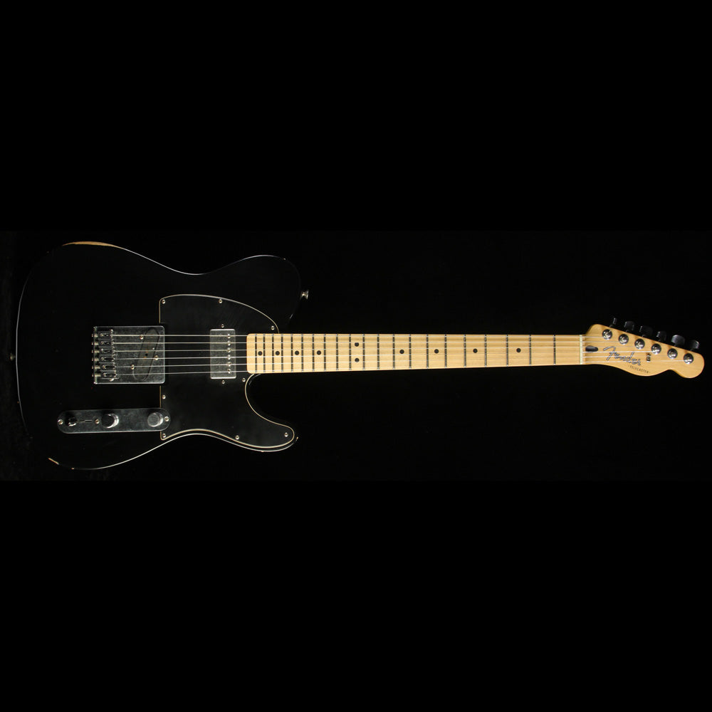 Used 2010 Fender Roadworn Telecaster Electric Guitar Black | The