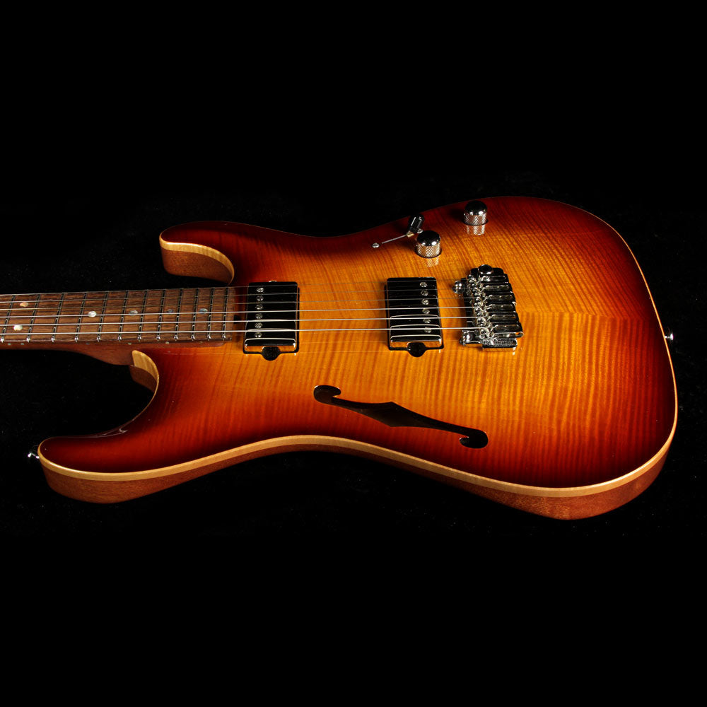 Used 2007 Suhr Archtop Standard Electric Guitar Aged Cherry Burst — 5