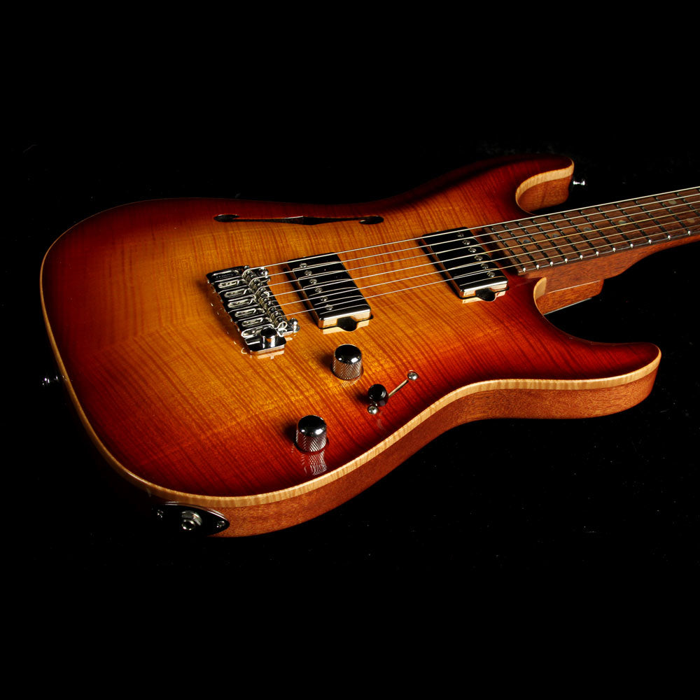 Used 2007 Suhr Archtop Standard Electric Guitar Aged Cherry Burst — 7