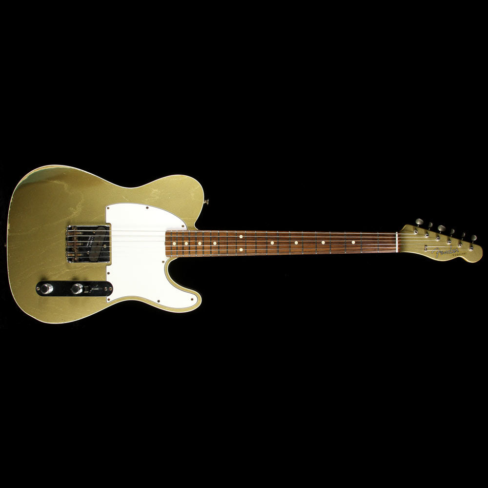 Used 2012 Fender Custom Shop '59 Esquire Relic Electric Guitar Aztec Gold — 2