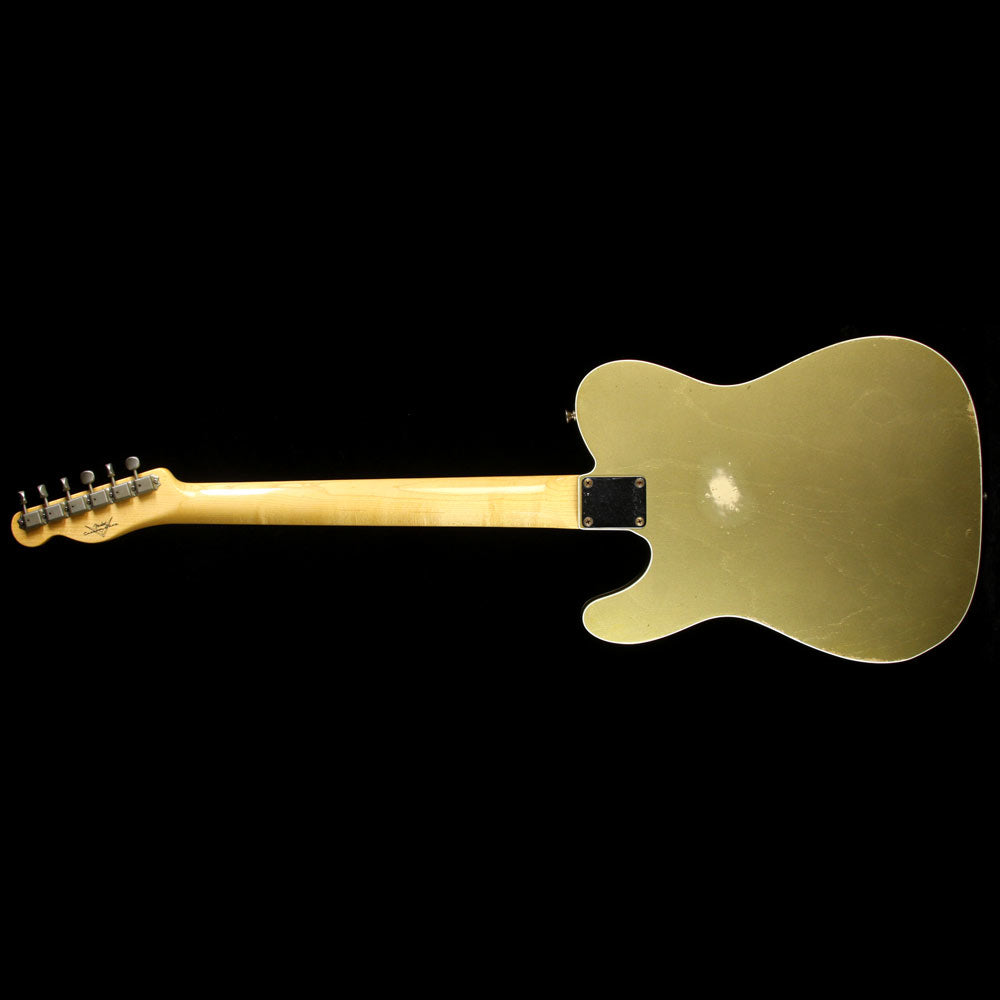 Used 2012 Fender Custom Shop '59 Esquire Relic Electric Guitar Aztec Gold — 3