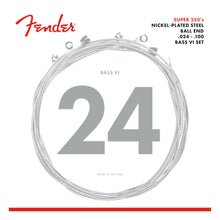 Fender Super 250 Bass VI Strings 24-100