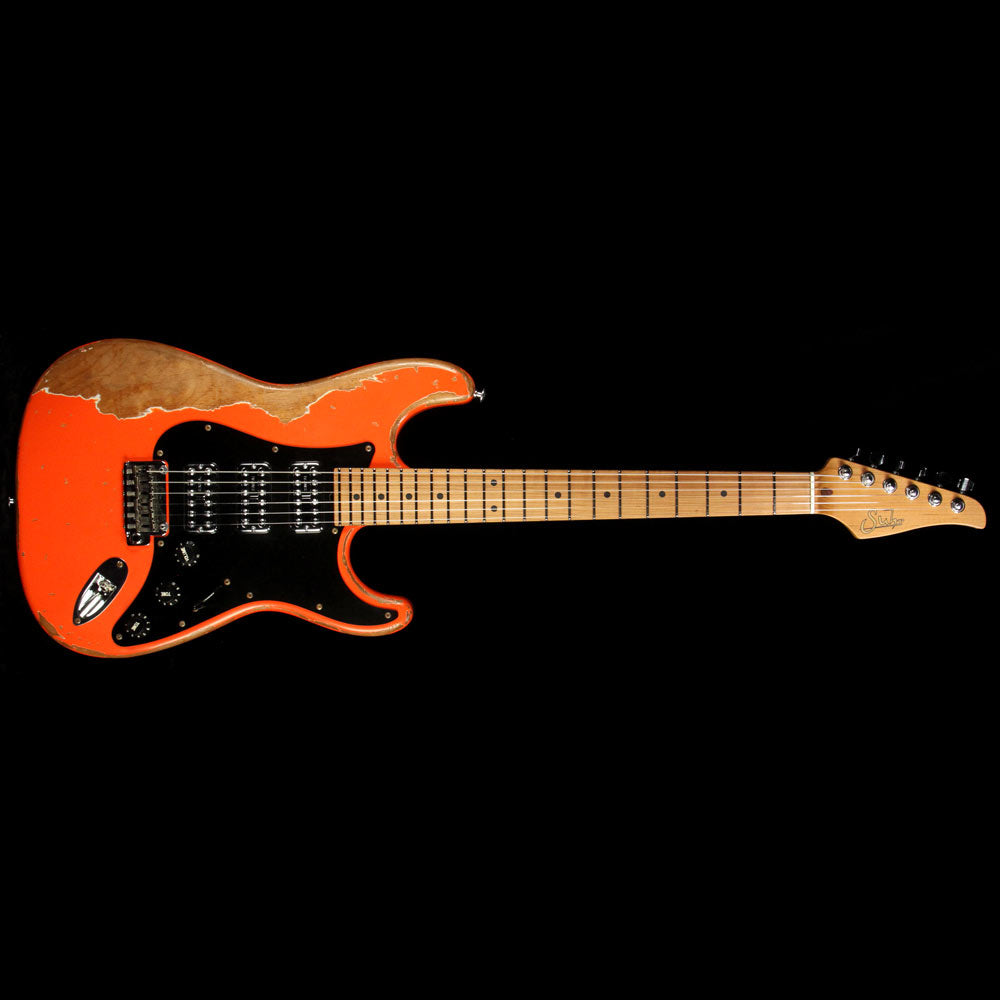 Used Suhr Classic Extreme Antique Triple TV Jones Electric Guitar Fiesta Orange — 2