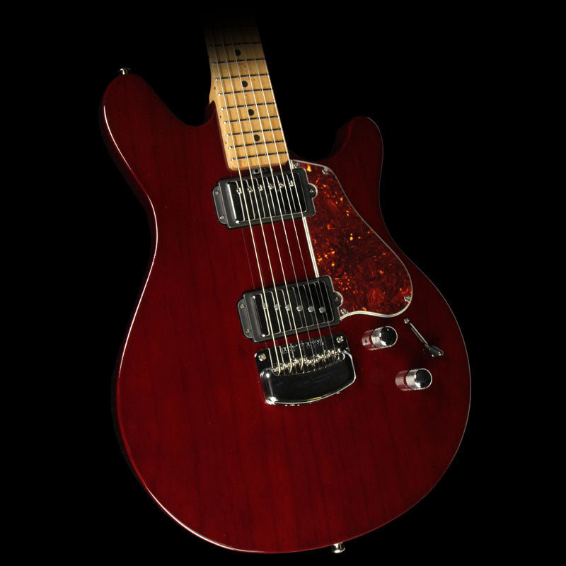 Ernie Ball Music Man James Valentine Signature Electric Guitar Trans Maroon — 1
