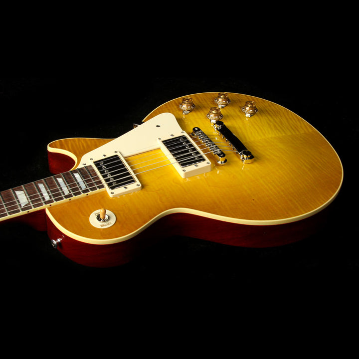 Used 2016 Gibson Custom Shop Standard Historic 1958 Les Paul Gloss Electric Guitar Lemon Burst