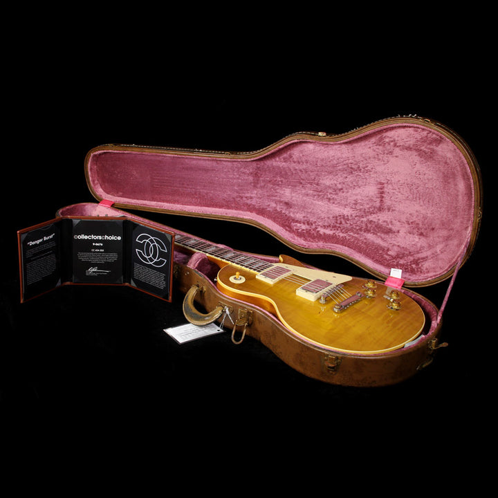 Gibson Custom Shop Collectors Choice #45 1959 Les Paul Reissue Electric Guitar Danger Burst