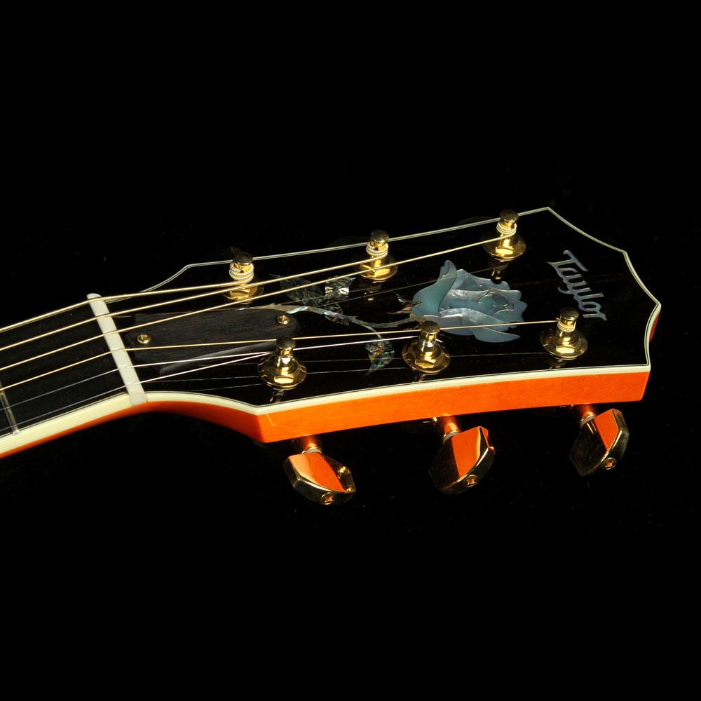 Used 2009 Taylor DDSM Doyle Dykes Signature Acoustic-Electric Guitar Orange — 4