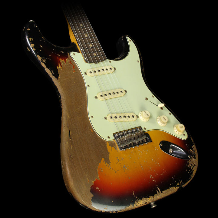 Fender Custom Shop Masterbuilt Jason Smith '60 Strat Roasted Alder Ultimate Relic Electric Guitar 3-Tone Sunburst