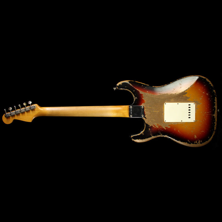 Fender Custom Shop Masterbuilt Jason Smith '60 Strat Roasted Alder Ultimate Relic Electric Guitar 3-Tone Sunburst