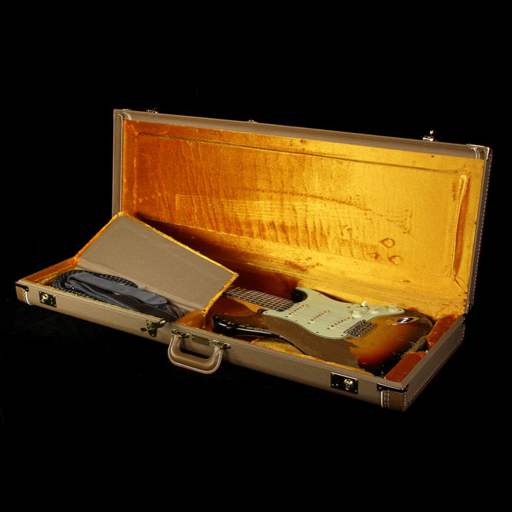 Fender Custom Shop Masterbuilt Jason Smith '60 Strat Roasted Alder Ultimate Relic Electric Guitar 3-Tone Sunburst