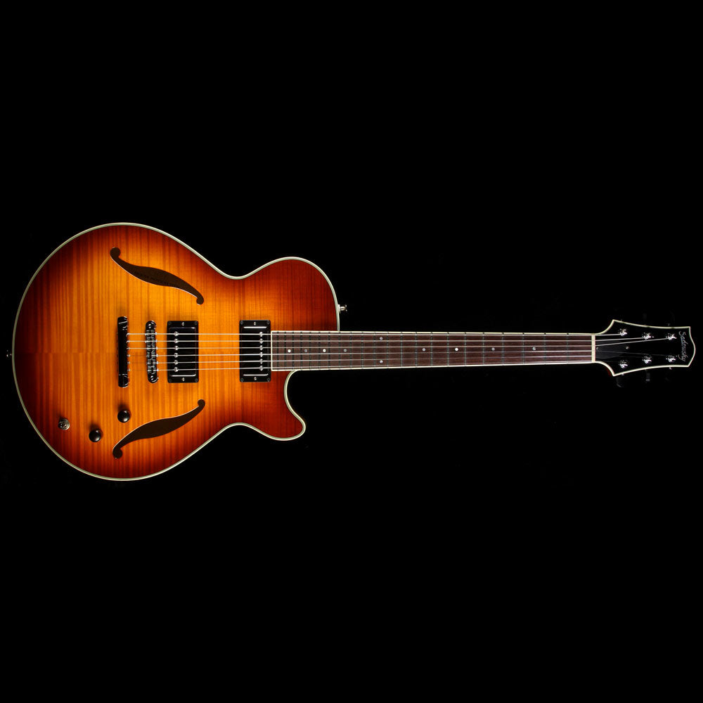 Used Sadowski Semi-Hollow Electric Guitar Sunburst | The Music Zoo