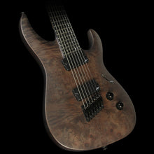 Legator Ninja 300-Pro Fanned Fret 7-String Electric Guitar Black Satin Burl