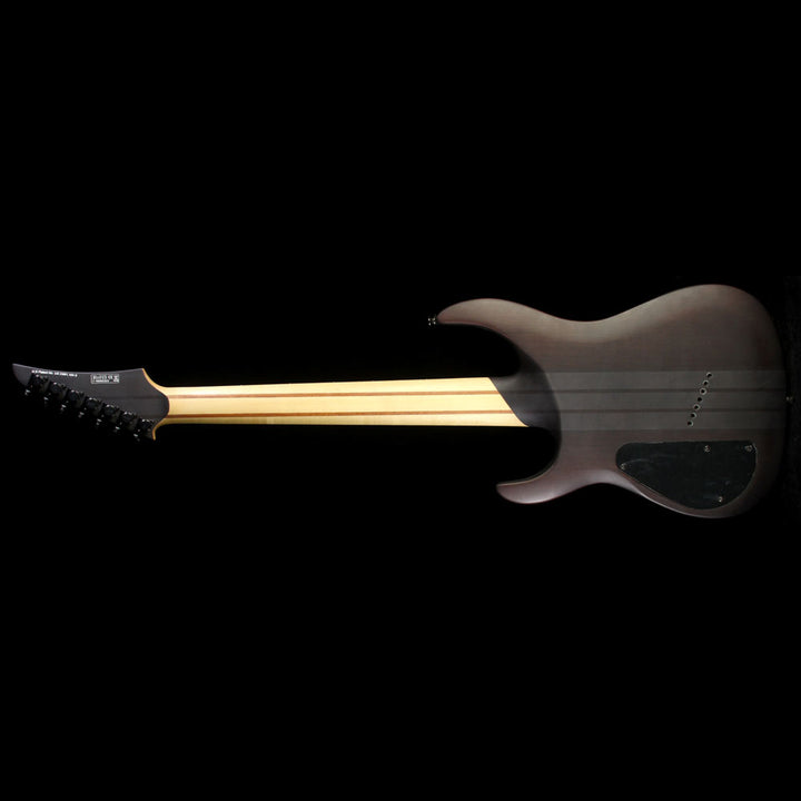 Legator Ninja 300-Pro Fanned Fret 7-String Electric Guitar Black Satin Burl