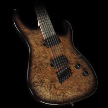 Legator Ninja-200 SE Fanned Fret Electric Guitar Charcoal Burl