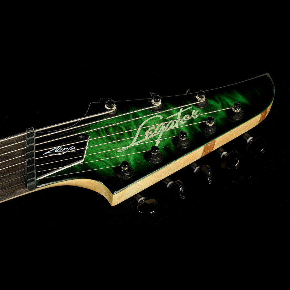 Legator Ninja-200 SE Fanned Fret 8-String Electric Guitar Emerald