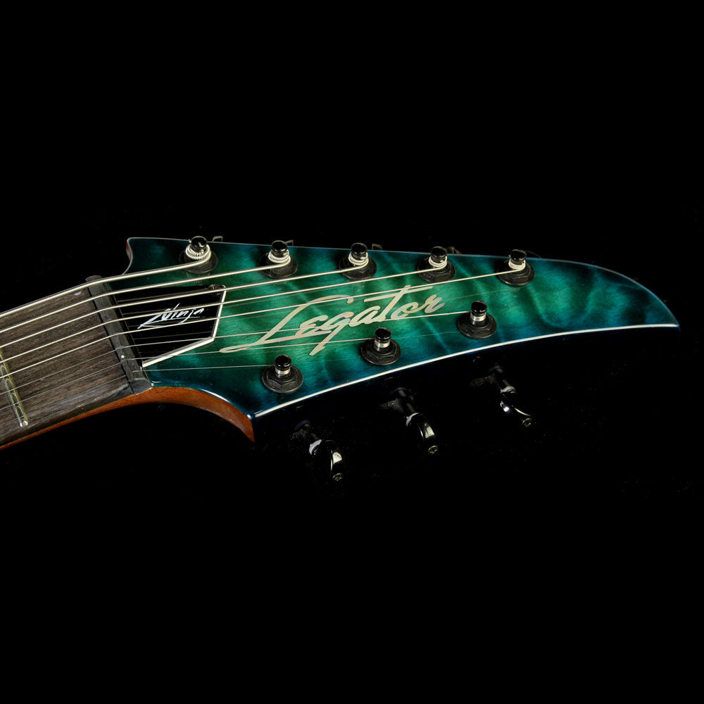 Legator Ninja-200 SE 8-String Electric Guitar Aquaburst | The