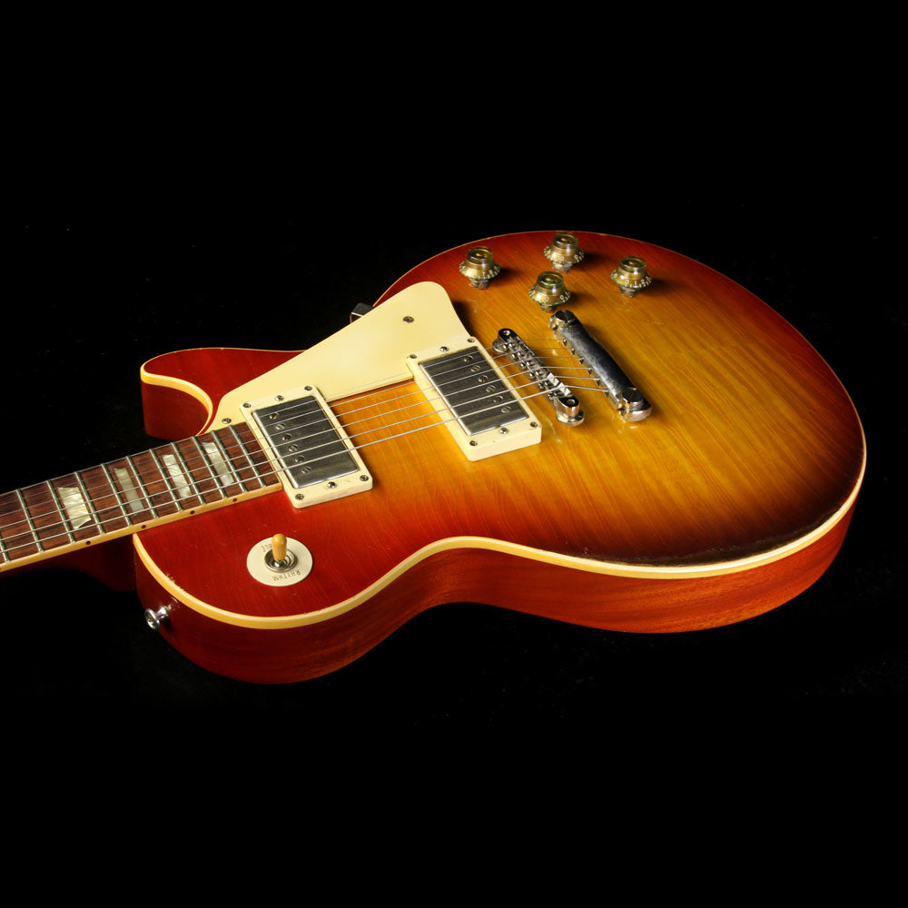 Used 2008 Gibson Custom '59 Les Paul Murphy Aged Electric Guitar Washed Cherry — 6