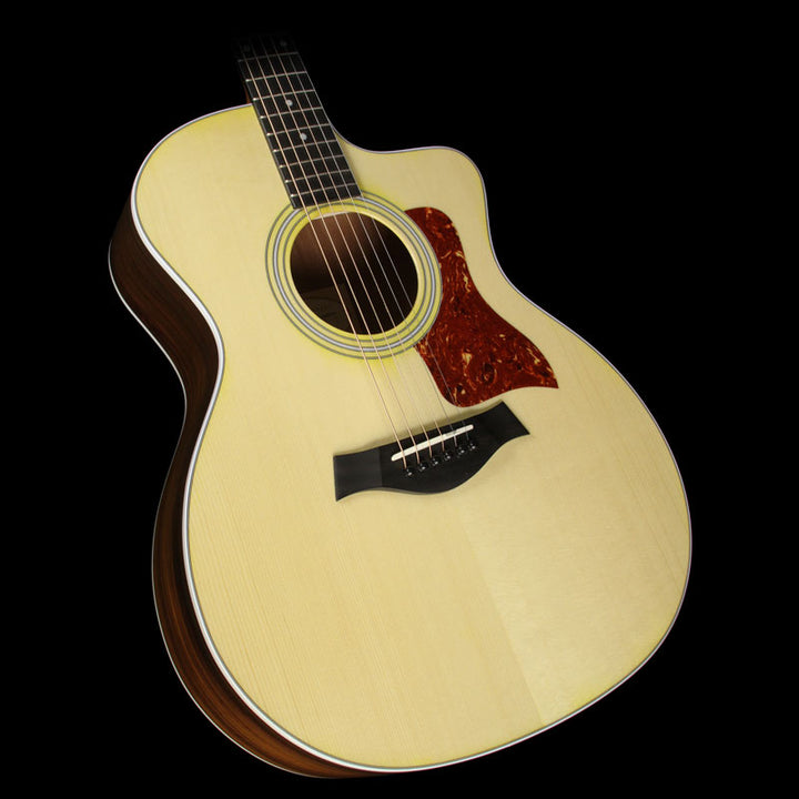 Used 2012 Taylor 214ce Grand Auditorium Acoustic Guitar Natural