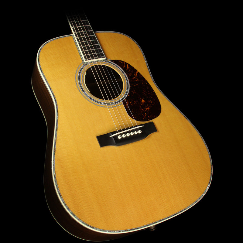 Used 2012 Martin D-45V Dreadnought Acoustic Guitar Natural — 1