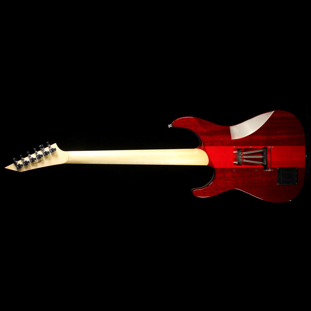 Used ESP Custom Japan M-II Electric Guitar See-Thru Red — 3