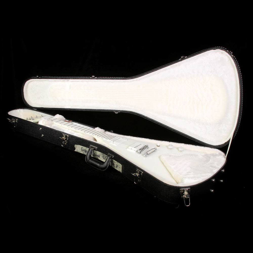 Used 2013 Gibson Brendan Small Snow Falcon V Electric Guitar Snow Burst — 5