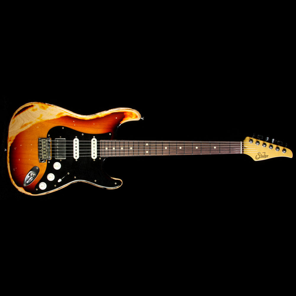 Suhr Classic Extreme Antique HSS Electric Guitar 3-Tone Burst — 2