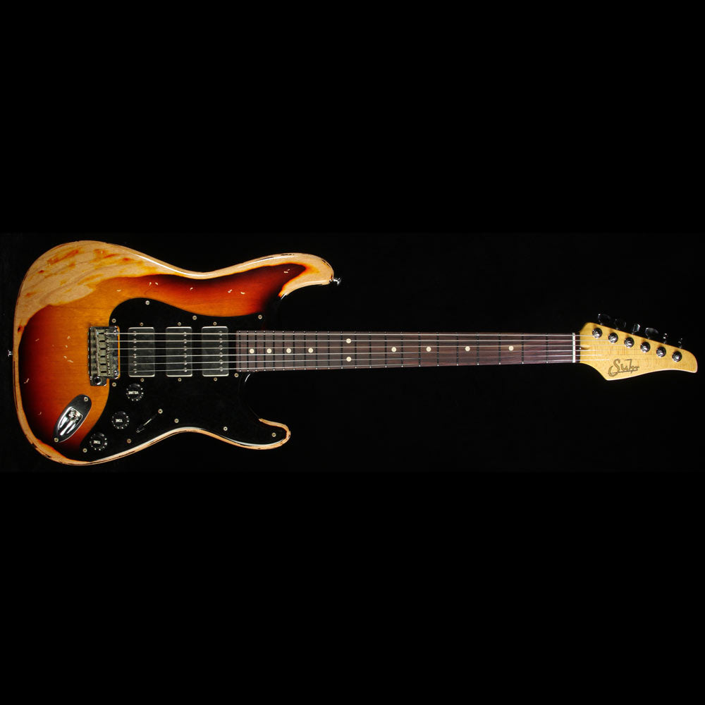 Suhr Classic Antique Triple Thornbucker Electric Guitar 3-Tone Burst — 2