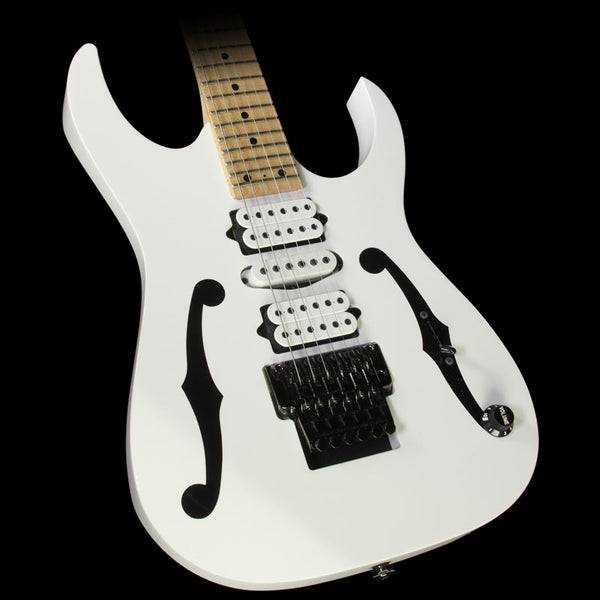 Used 2009 Ibanez PGM300RE Paul Gilbert Signature Electric Guitar White