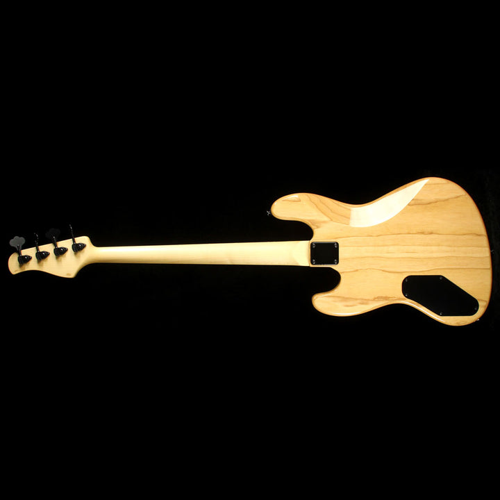 Used 2015 Suhr Custom Classic Buckeye Burl Electric Bass Natural