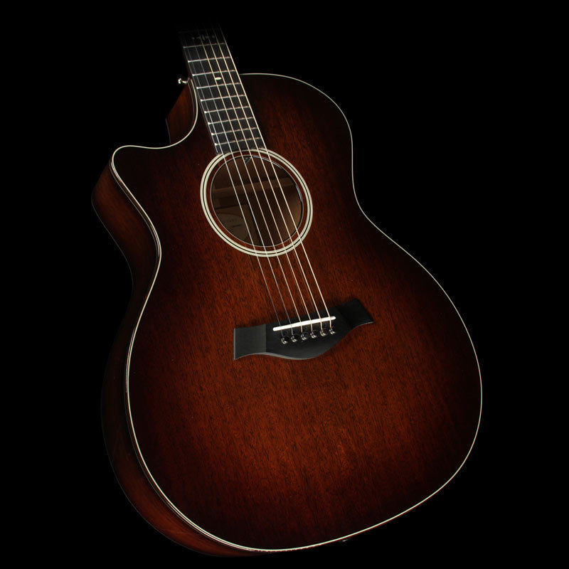 Taylor 524ce All-Mahogany Grand Auditorium Cutaway Left-Handed Acoustic Guitar — 1