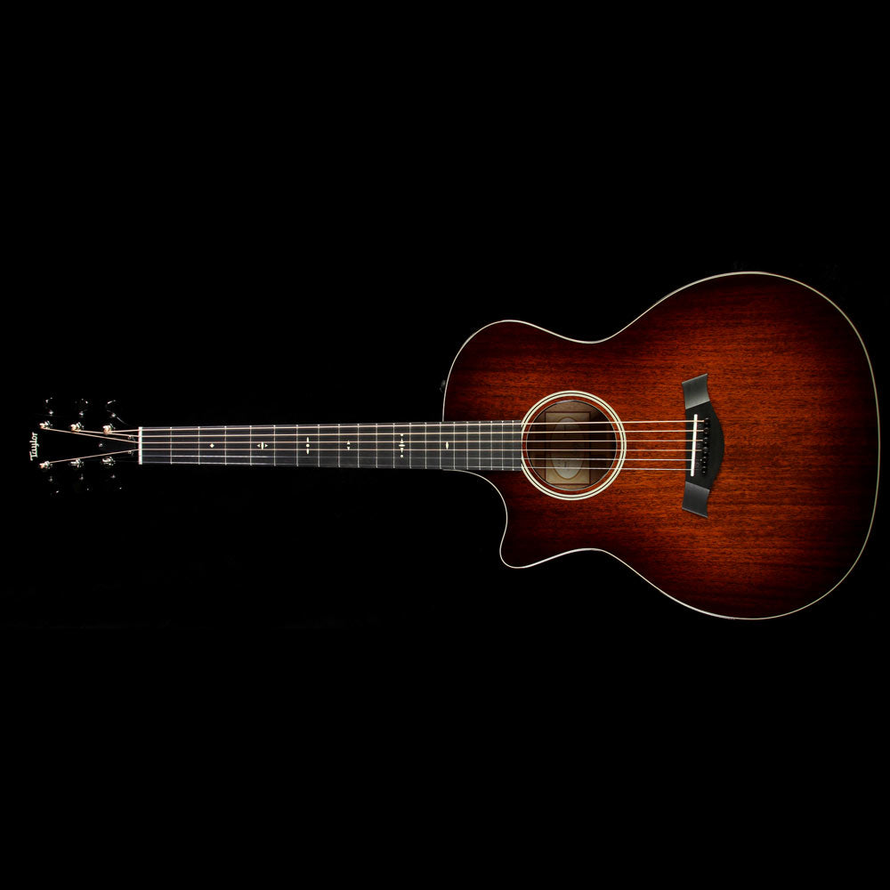 Taylor 524ce All-Mahogany Grand Auditorium Cutaway Left-Handed Acoustic Guitar — 2