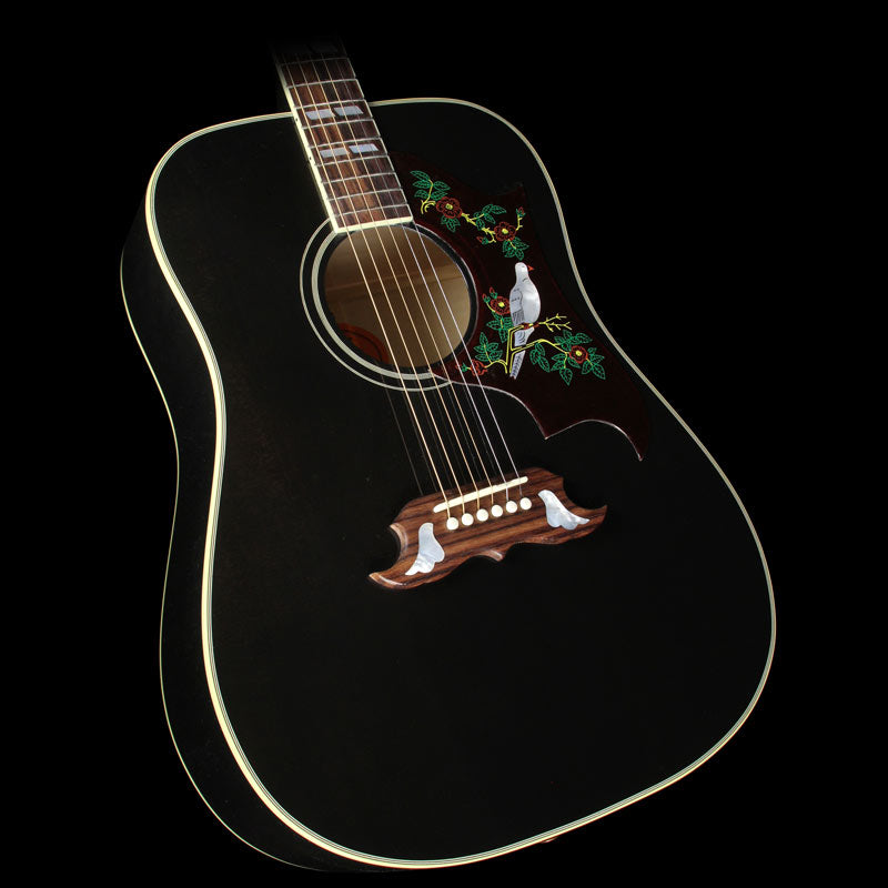 Gibson Montana Limited Edition Dove Acoustic Guitar Transparent Ebony — 1