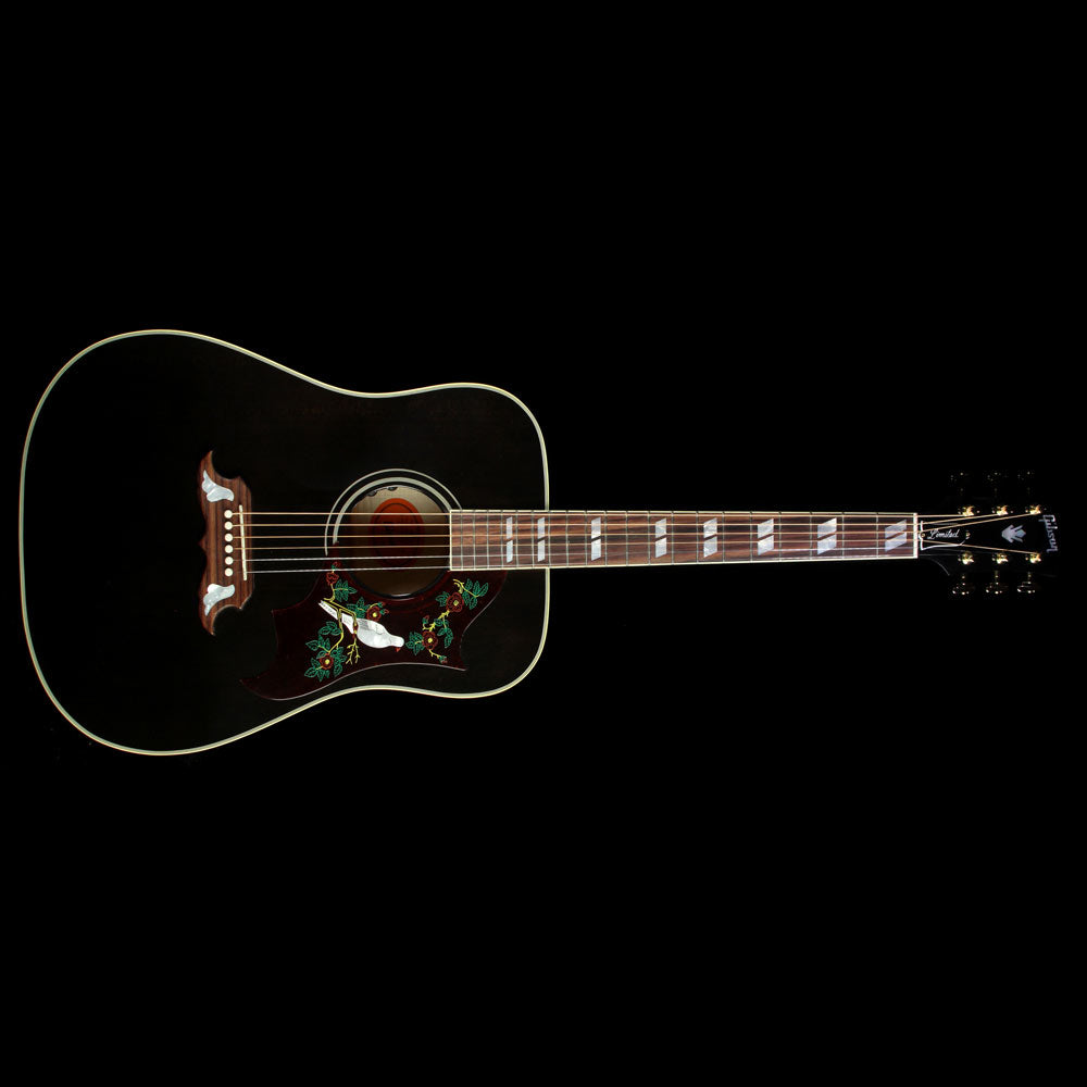 Gibson Montana Limited Edition Dove Acoustic Guitar Transparent Ebony — 2