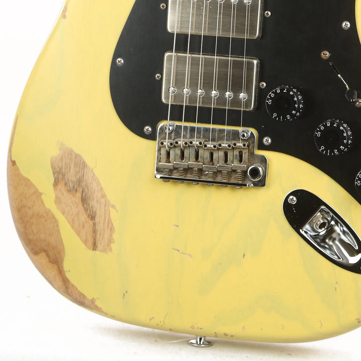 Suhr Classic Extreme Antique Triple Thornbucker Electric Guitar Transparent Blonde