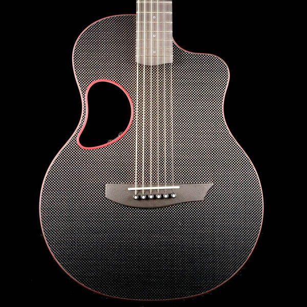McPherson Touring Carbon Fiber Acoustic Guitar Red Binding