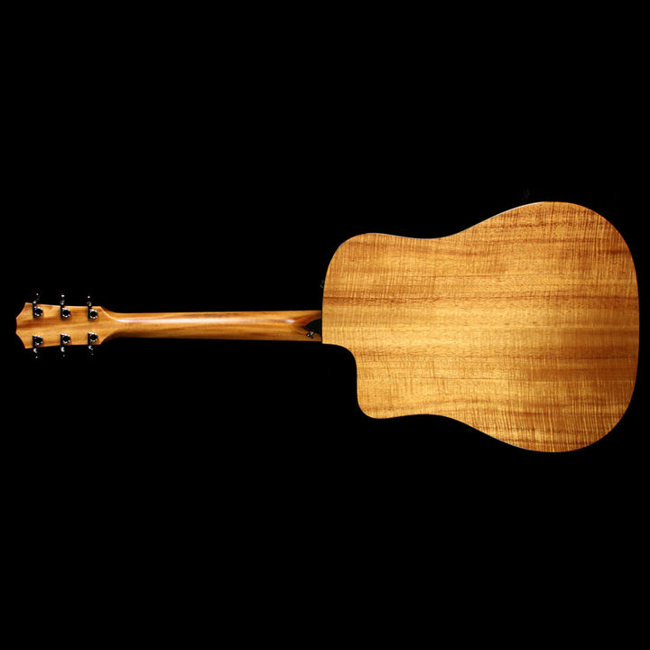 Used Taylor 220ce-K Deluxe Koa Dreadnought Acoustic Guitar Shaded Edgeburst