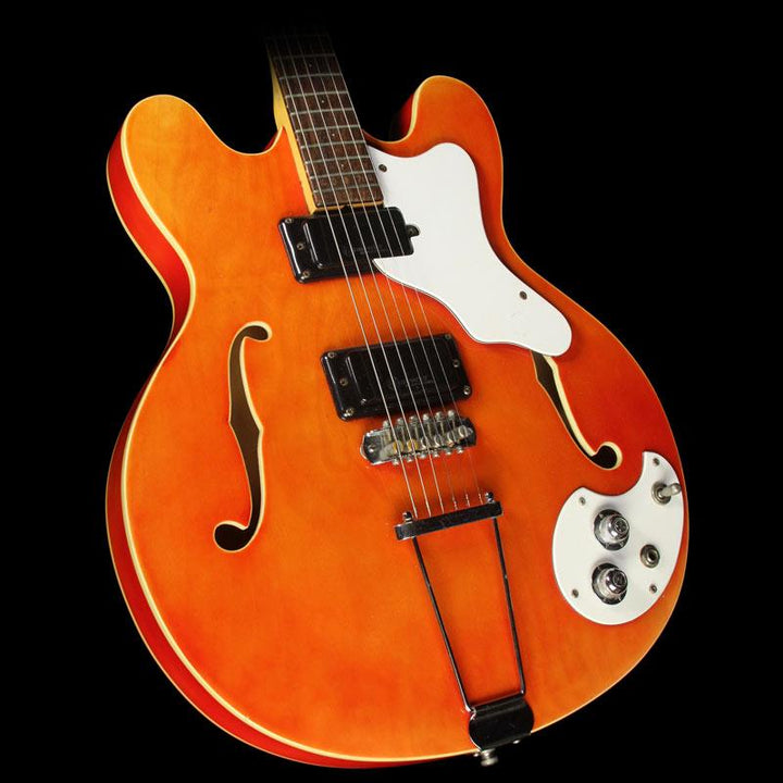 Mosrite Celebrity Hollowbody Electric Guitar Orange