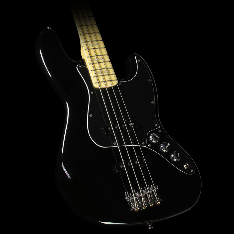 Used Squier Vintage Modified '77 Jazz Bass Electric Bass Black