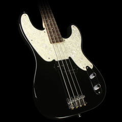 Used Squier Fender Mike Dirnt Precision Bass Guitar Black | The